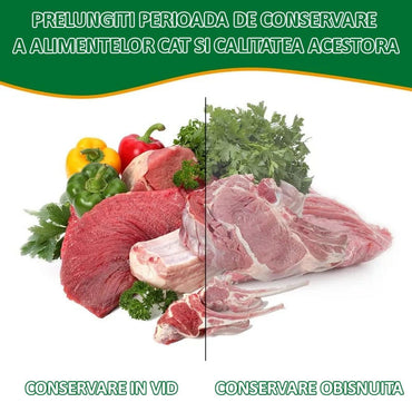Set 2 role pungi universale pentru vidat si sigilat alimente, NEXTLY, gofrate, lavabile, conservare optima, fructe, legume, carne, mancare, compatibilitate universala, rezistenta la inghet si caldura,