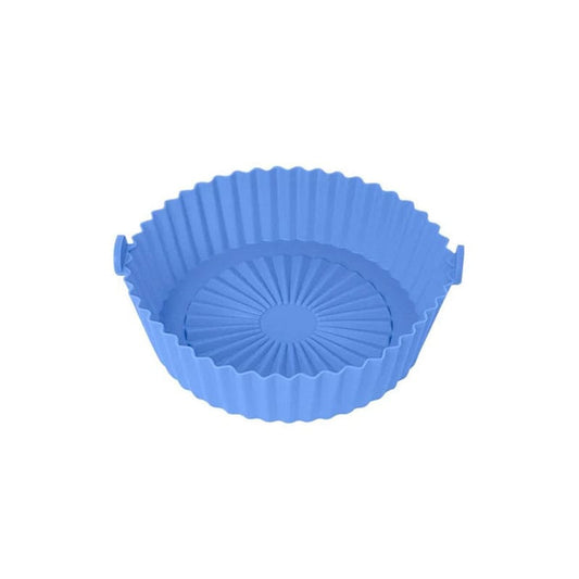 Forma din silicon NEXTLY pentru AirFryer, microunde, cuptor, tigai, reutilizabila, usor de spalat, albastru