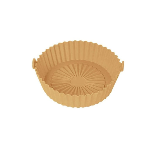 Forma din silicon NEXTLY pentru AirFryer, microunde, cuptor, tigai, reutilizabila, usor de spalat, portocaliu