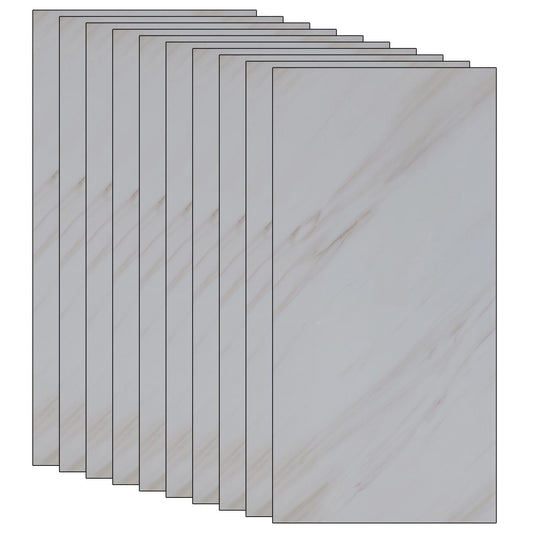 Set 10 x tapet autoadeziv imitatie marmura NEXTLY, waterproof, ajustabil, adeziv puternic, usor de montat, suprafata acoperire 1.8 mp, 30x60 cm, 2mm grosime P8801