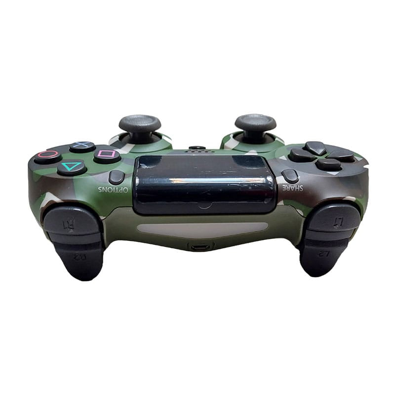 Controller wireless doubleshock, NEXTLY, compatibil PS4, PSTV si PS Now, cu vibratii, camuflaj