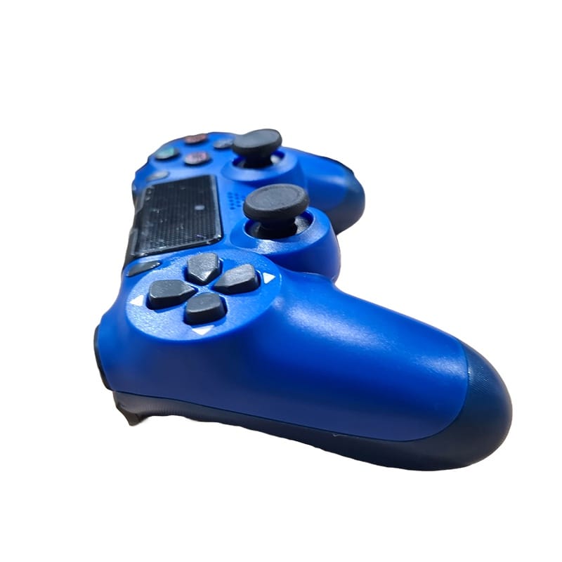 Controller wireless doubleshock, NEXTLY, compatibil PS4, PSTV si PS Now, cu vibratii, albastru deschis