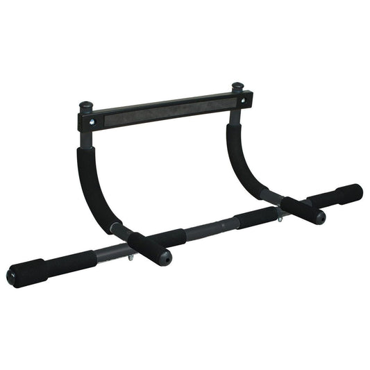 Bara de tractiuni pentru usa, NEXTLY, multifunctionala, manere din spuma, negru