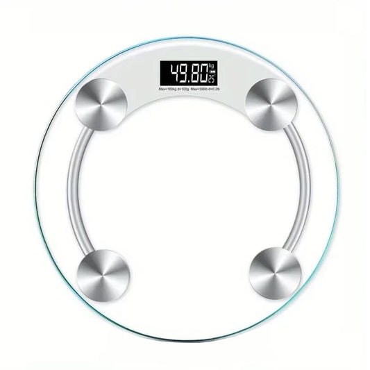 Cantar electronic corporal si obiecte de peste 200g NEXTLY, sticla securizata, oprire automata, afisaj digital greutate/temperatura incapere/nivel baterie, precizie ridicata cu 2 zecimale, capacitate