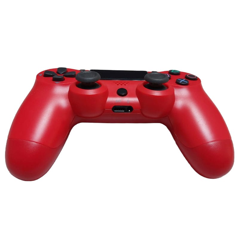 Controller wireless doubleshock, NEXTLY, compatibil PS4, PSTV si PS Now, cu vibratii, rosu