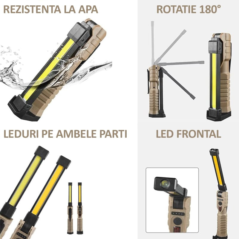 PACHET PROMO 1+1 CADOU - LAMPA DE LUCRU REINCARCABILA
