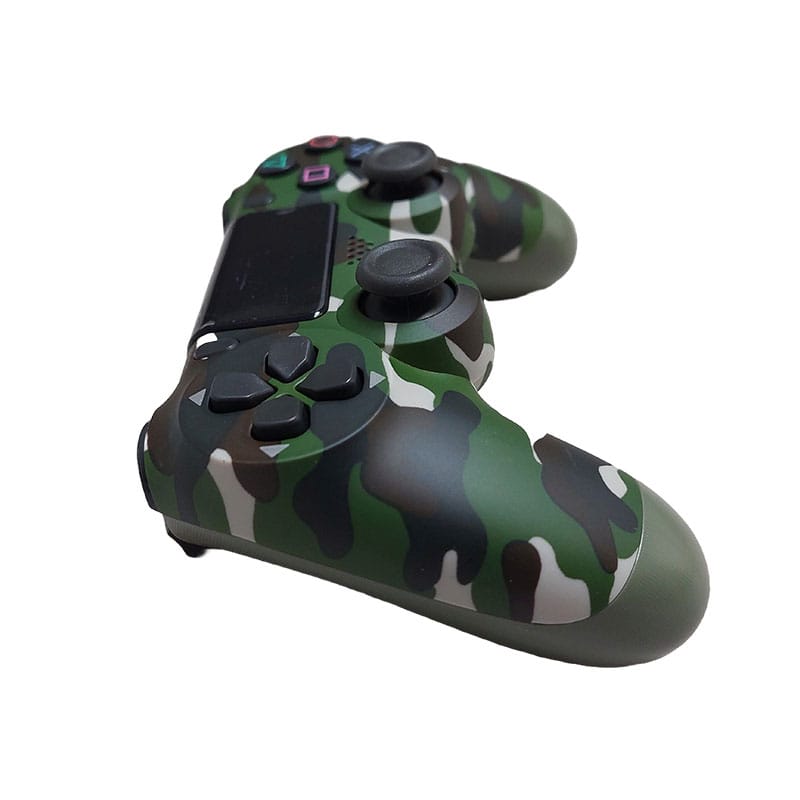 Controller wireless doubleshock, NEXTLY, compatibil PS4, PSTV si PS Now, cu vibratii, camuflaj