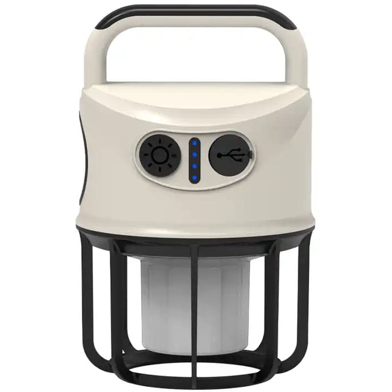 Lanterna LED portabila, tip felinar, NEXTLY, doua surse de lumina, functie flash, luminozitate reglabila, reincarcabila, lumina calda si rece, functie powerbank, afisaj nivel baterie