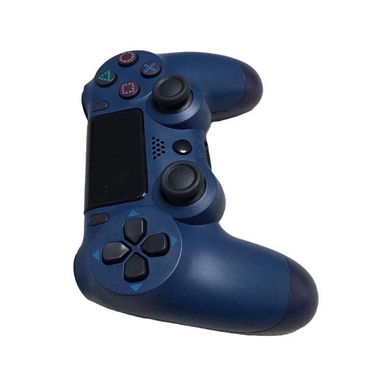 Controller wireless doubleshock, NEXTLY, compatibil PS4, PSTV si PS Now, cu vibratii, albastru