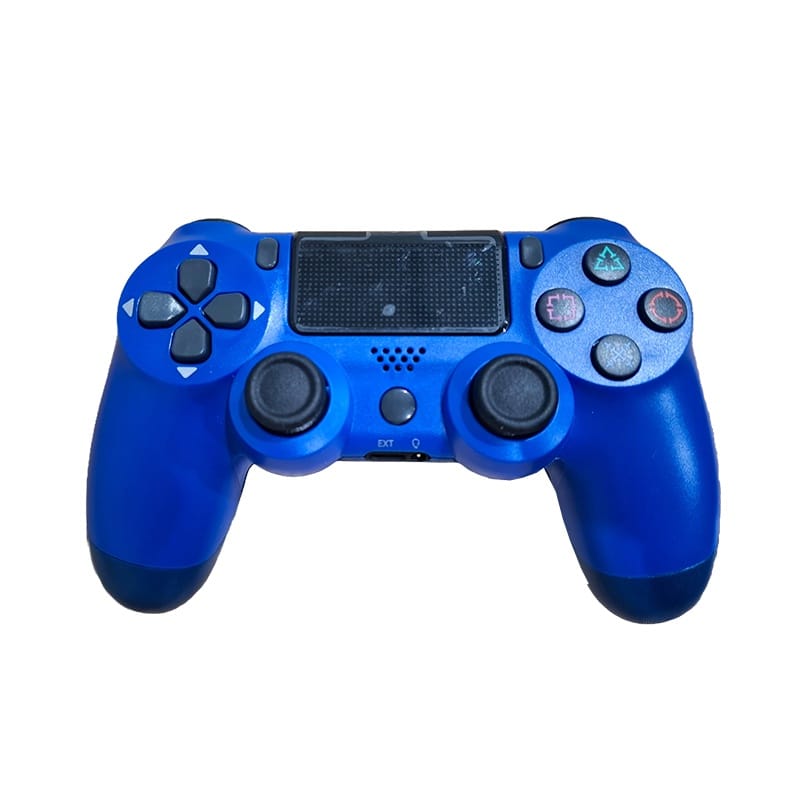 Controller wireless doubleshock, NEXTLY, compatibil PS4, PSTV si PS Now, cu vibratii, albastru deschis