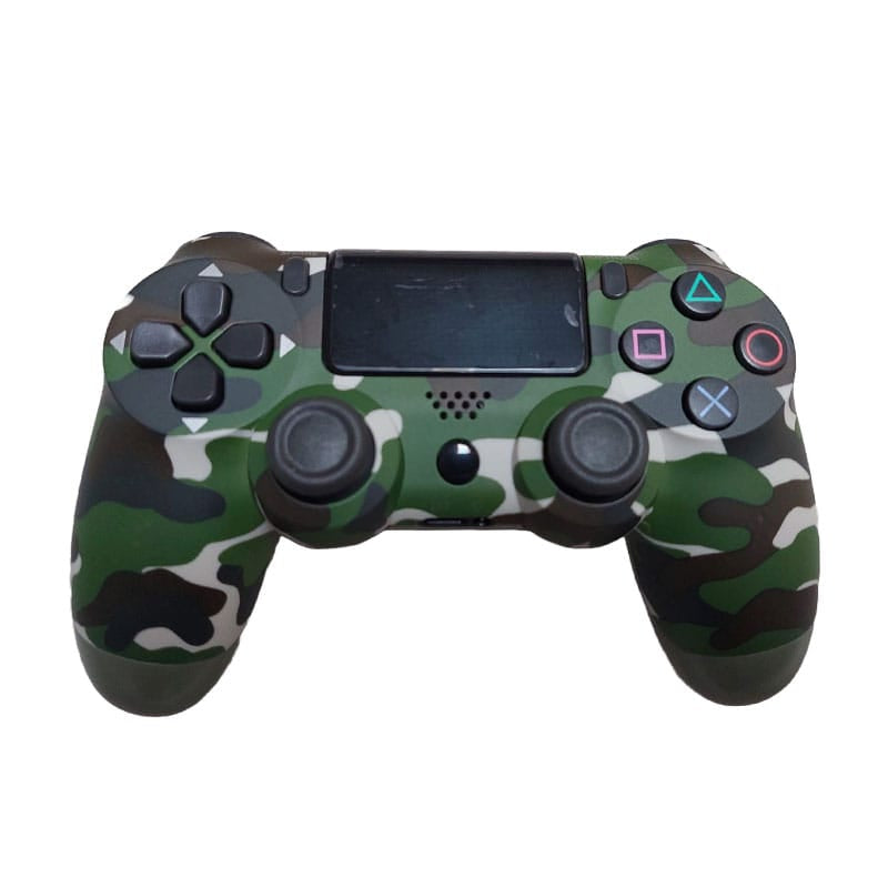 Controller wireless doubleshock, NEXTLY, compatibil PS4, PSTV si PS Now, cu vibratii, camuflaj
