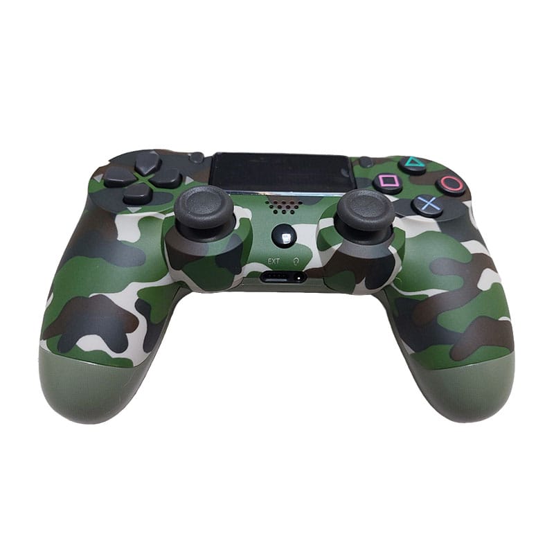Controller wireless doubleshock, NEXTLY, compatibil PS4, PSTV si PS Now, cu vibratii, camuflaj