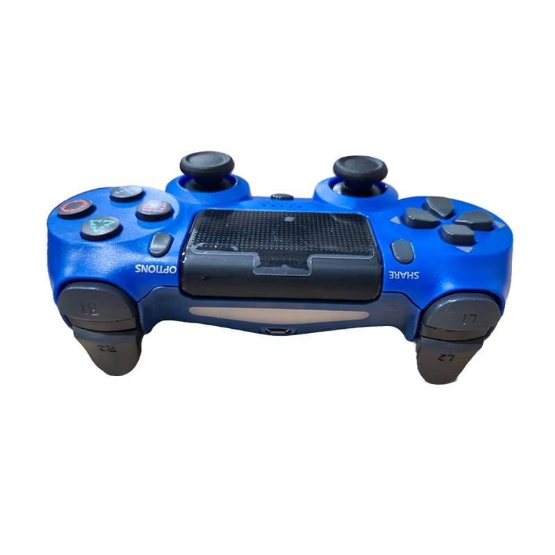 Controller wireless doubleshock, NEXTLY, compatibil PS4, PSTV si PS Now, cu vibratii, albastru deschis