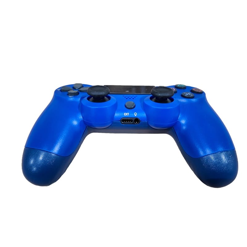 Controller wireless doubleshock, NEXTLY, compatibil PS4, PSTV si PS Now, cu vibratii, albastru deschis