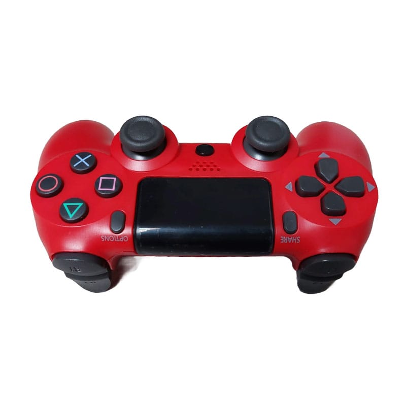 Controller wireless doubleshock, NEXTLY, compatibil PS4, PSTV si PS Now, cu vibratii, rosu